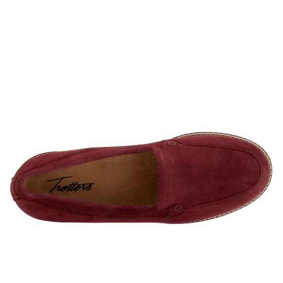 Trotters Womens Fayth Burgundy Shoes (NWT) - Picture 7 of 7